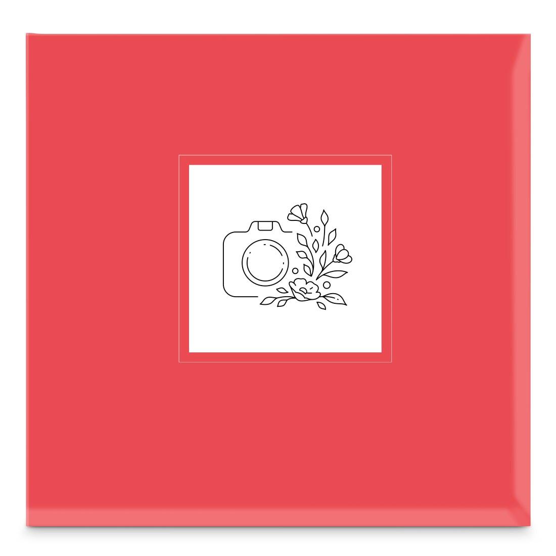 Produktbild HAMA Memo-Album"Colorful Lineart", für 200 Fotos im Format 10x15 cm, Rot 2 von 2