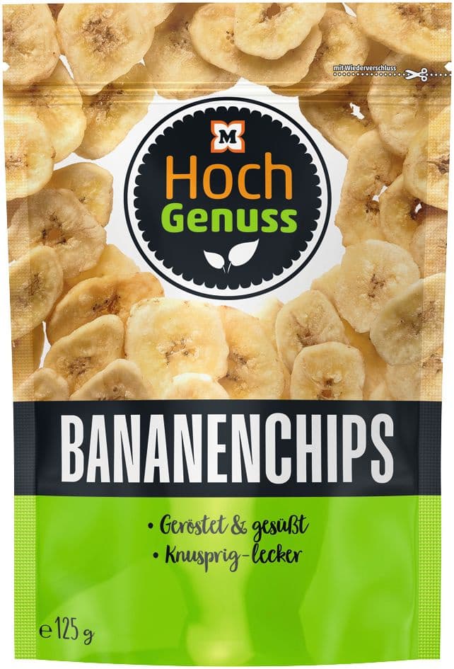 Hochgenuss Bananenchips