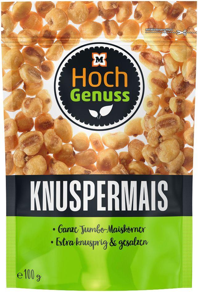 Hochgenuss Knuspermais gesalzen