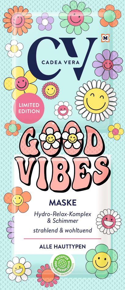 CV Good Vibes only Maske 