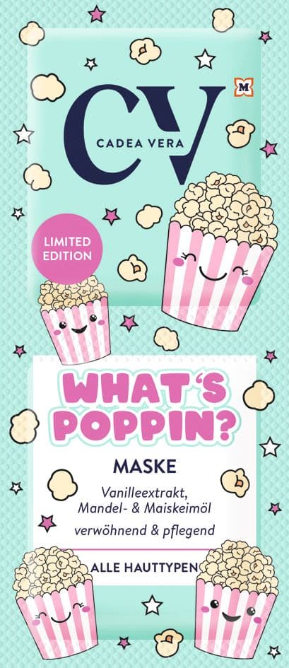 CV What's Poppin? Maske