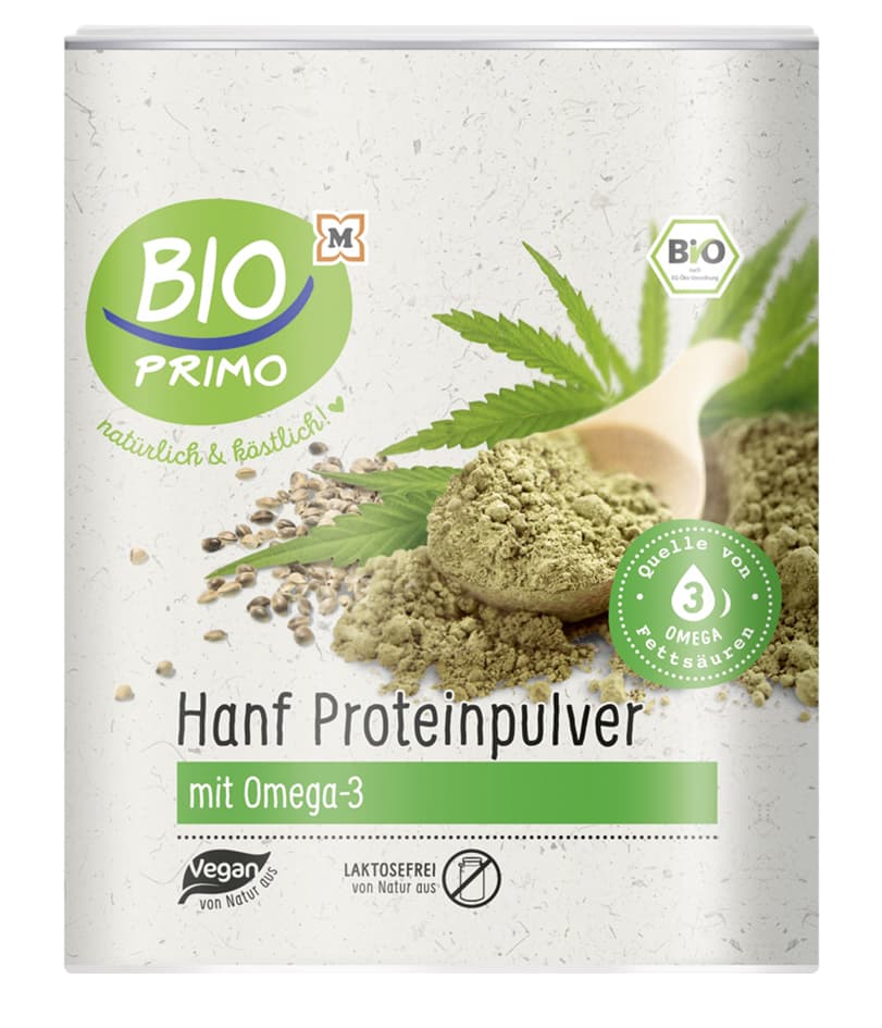 BIO PRIMO Hanf Proteinpulver