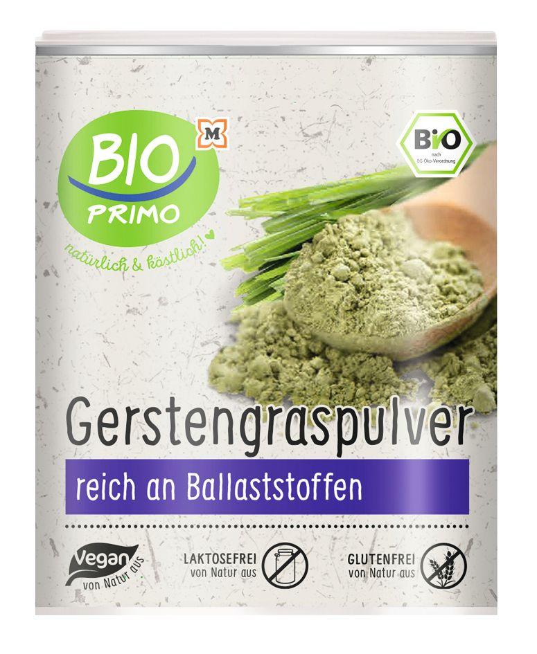 BIO PRIMO Bio Gerstengraspulver
