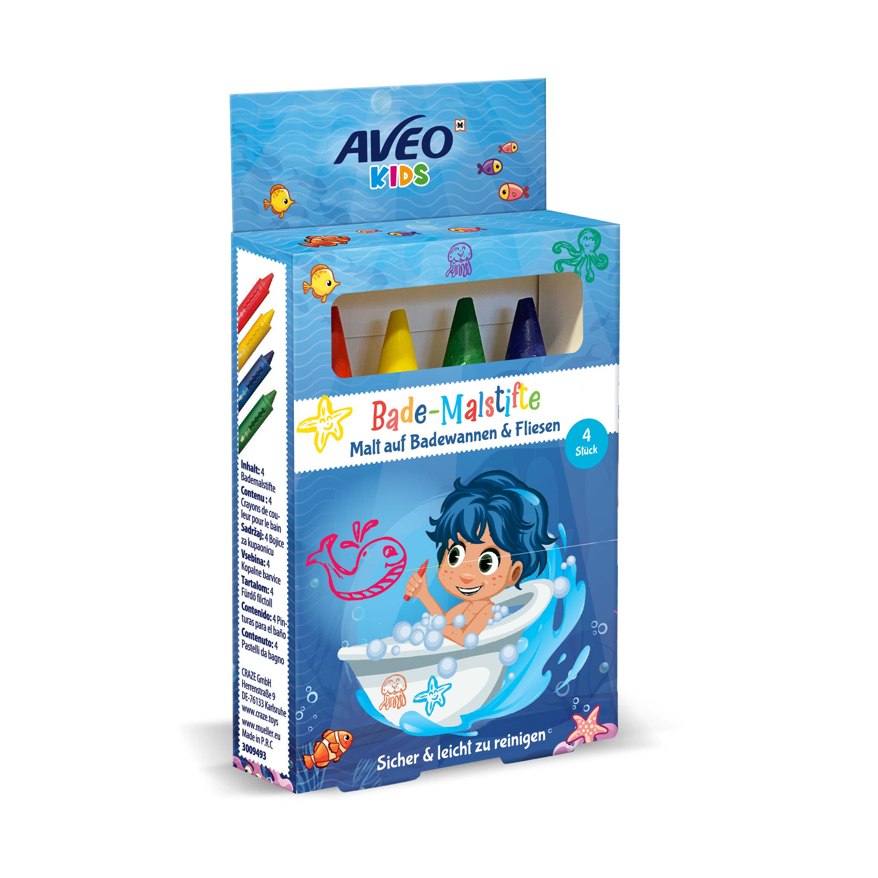 AVEO Kids Badestifte