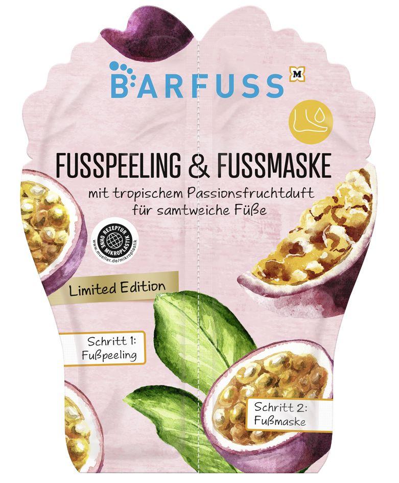 BARFUSS Fußpeeling + Fußmaske