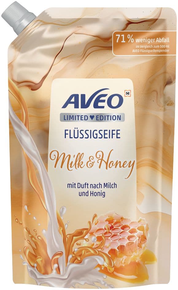 AVEO Flüssigseife Milk & Honey