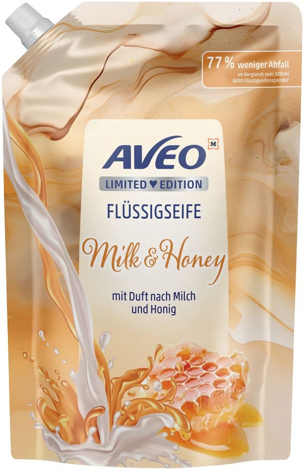 AVEO Flüssigseife Milk & Honey