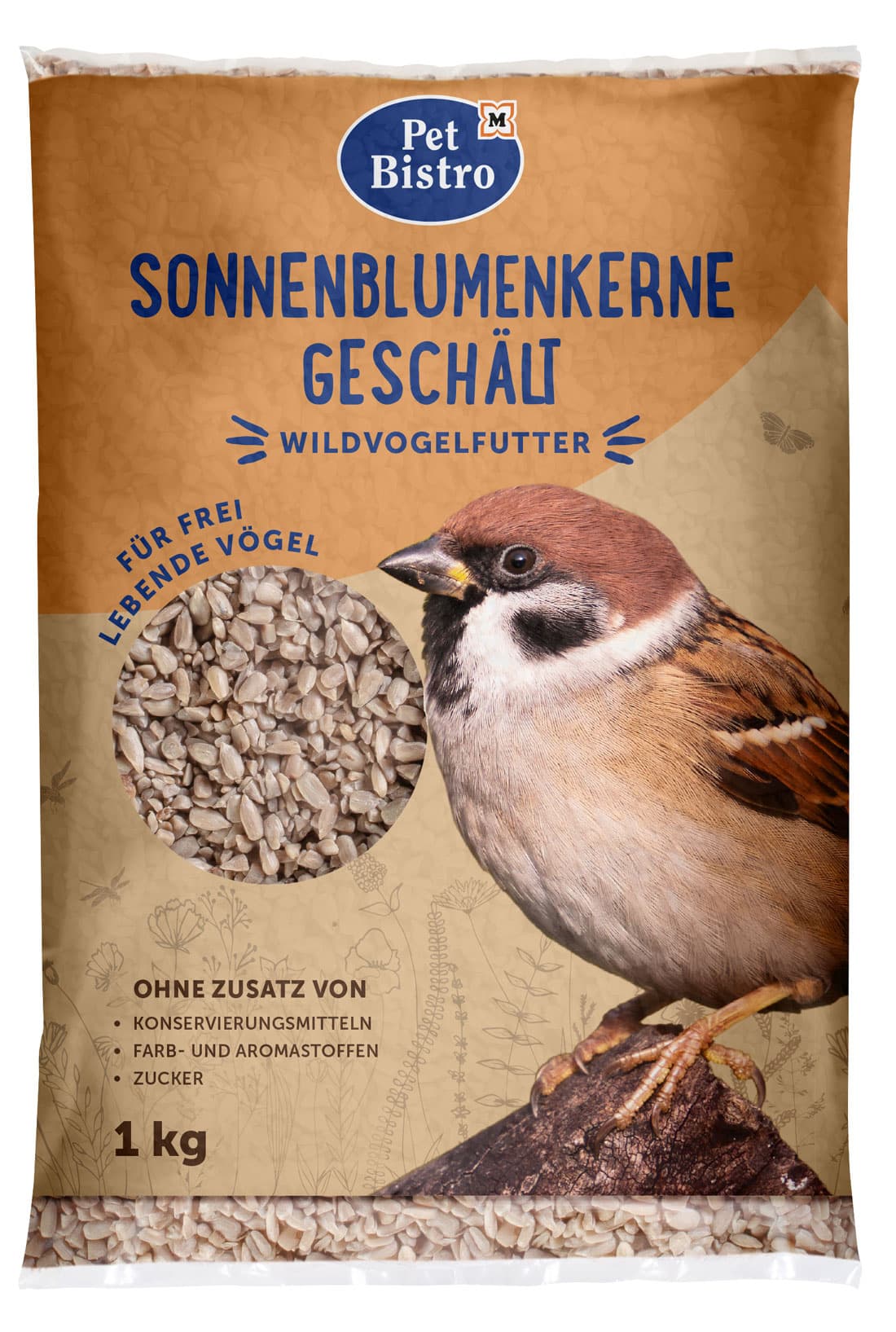 Pet Bistro Sonnenblumenkerne geschält