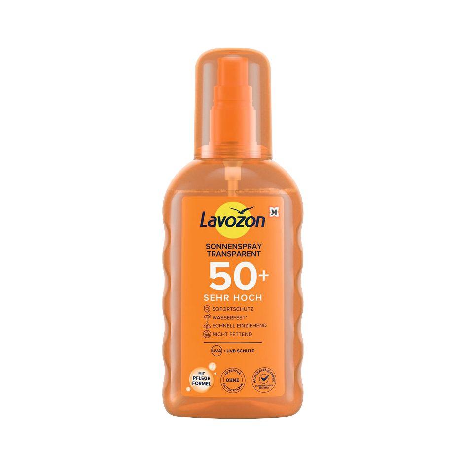 LAVOZON Sonnenspray Transparent 50+