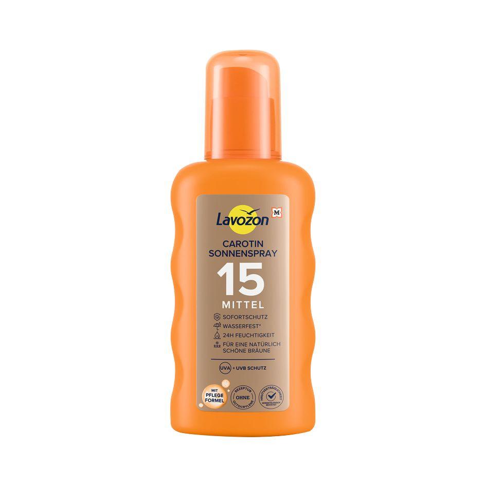 LAVOZON Carotin Sonnenspray LSF15