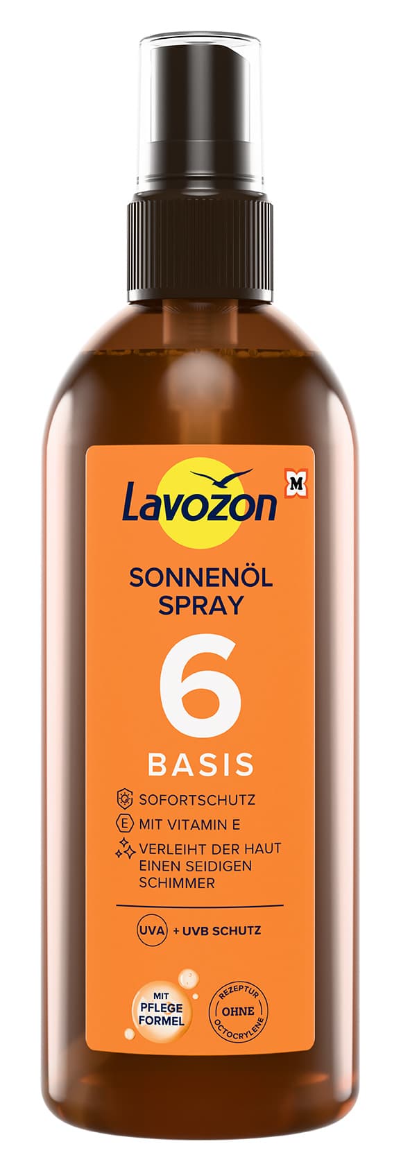 Lavozon Sonnenöl Spray LSF 6