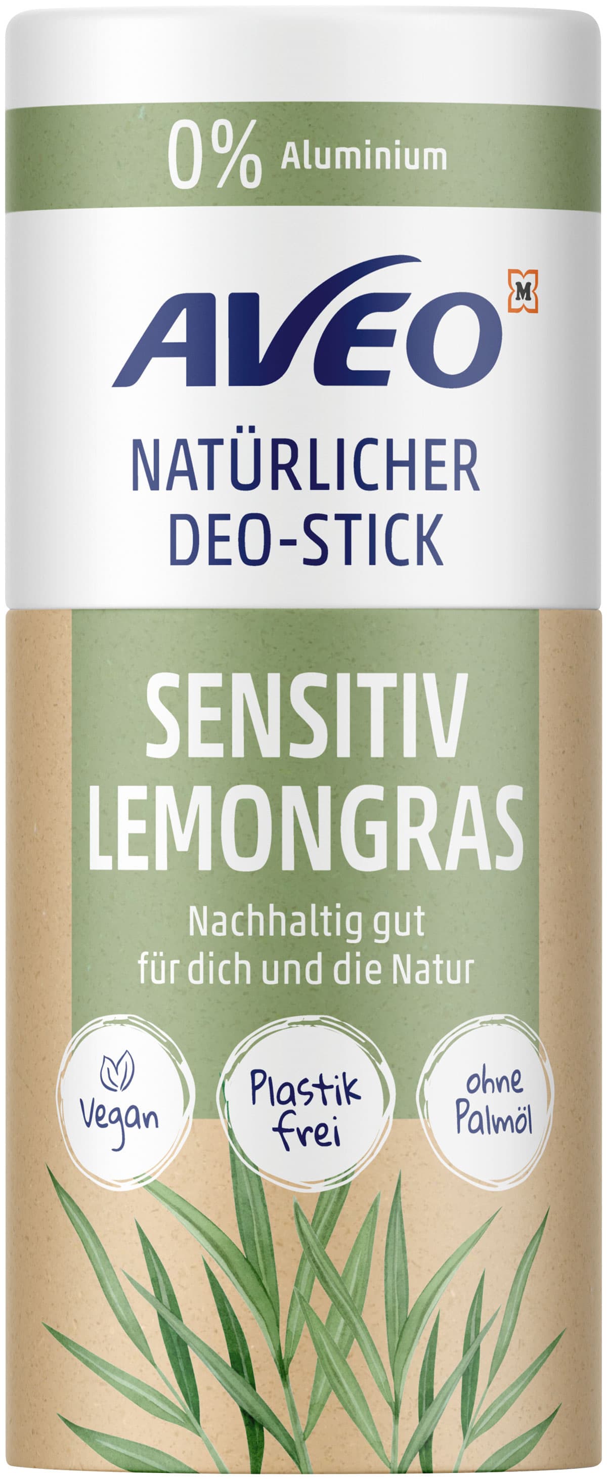 AVEO Deo Stick Sensitiv Lemongrass und Carrot Root Extract