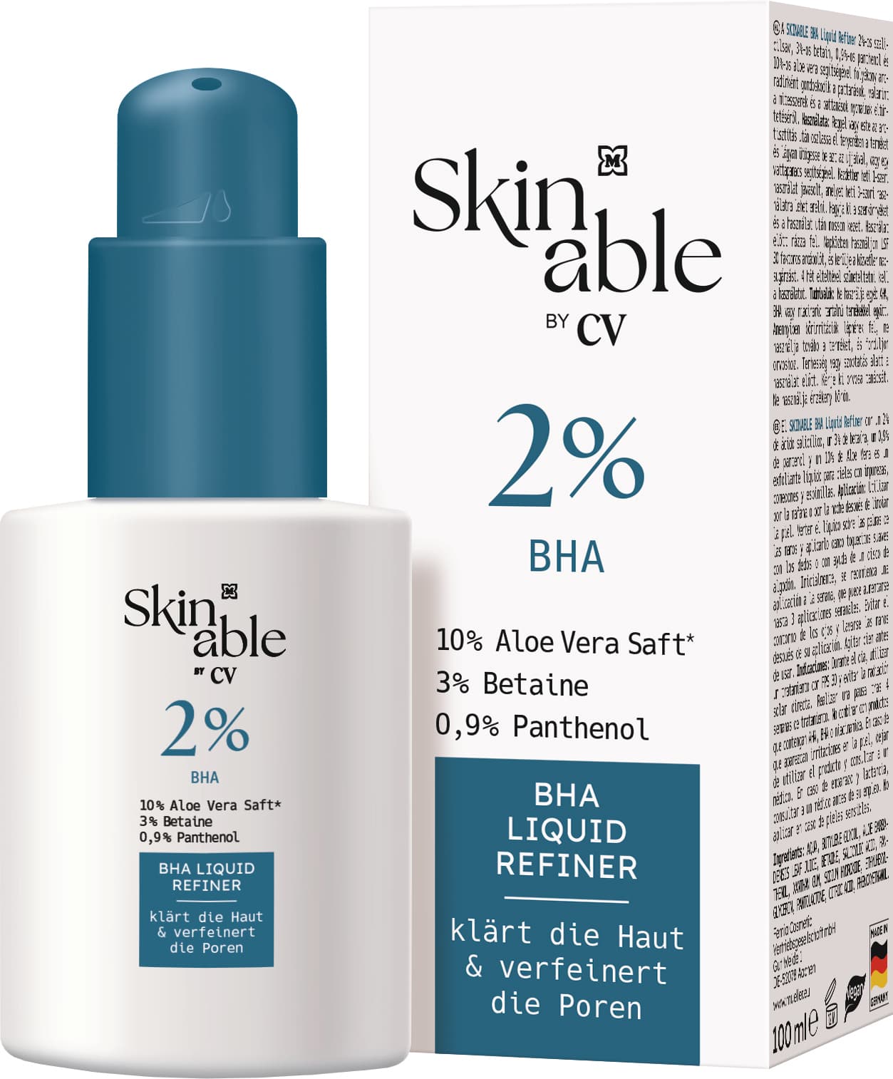 Skinable BHA Liquid Refiner