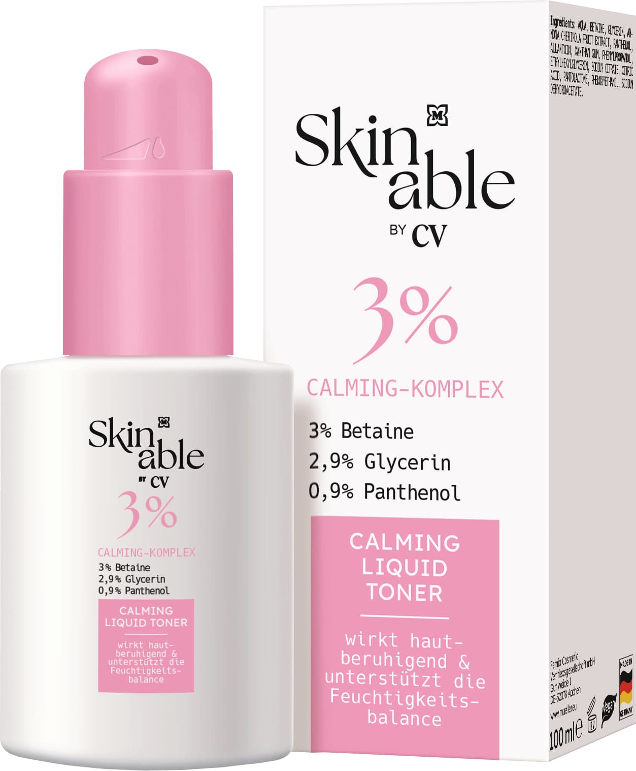 Skinable Calming Liquid Toner