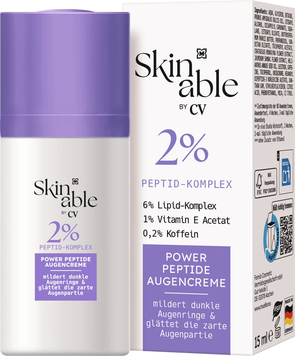 Skinable Power Peptide Augencreme