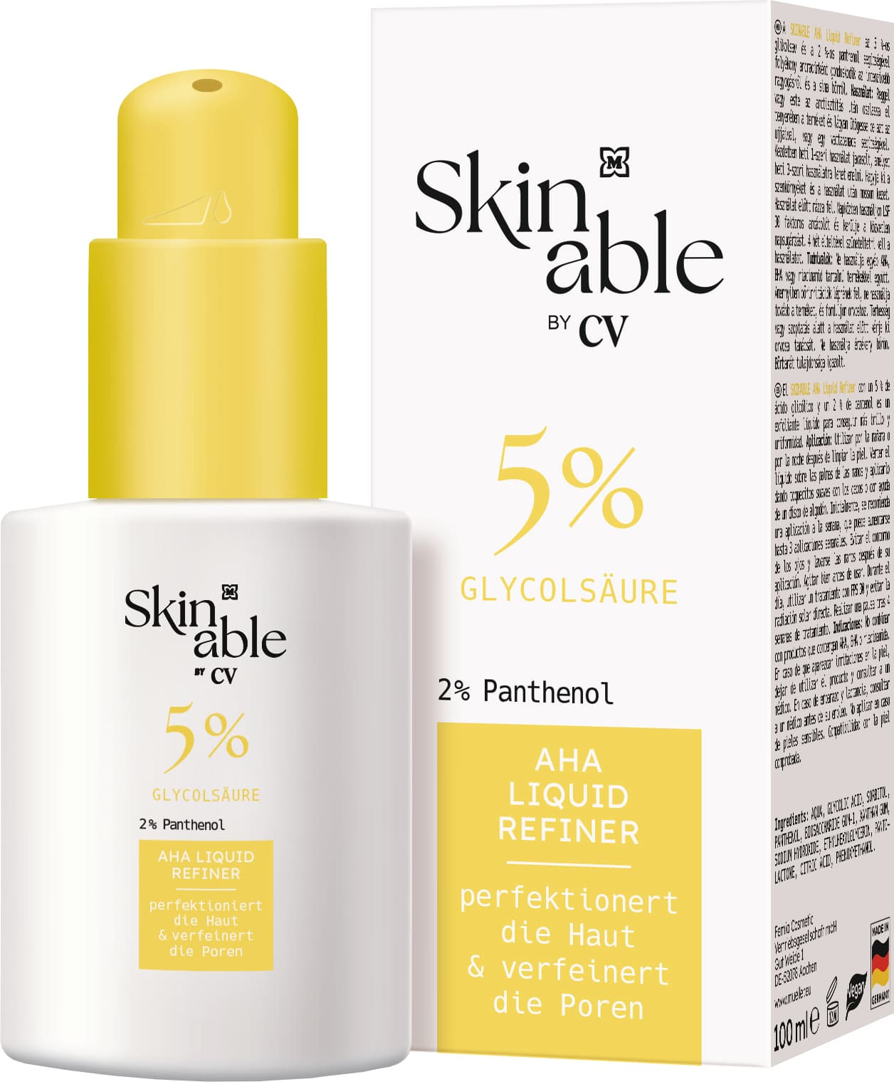 Skinable AHA Liquid Refiner