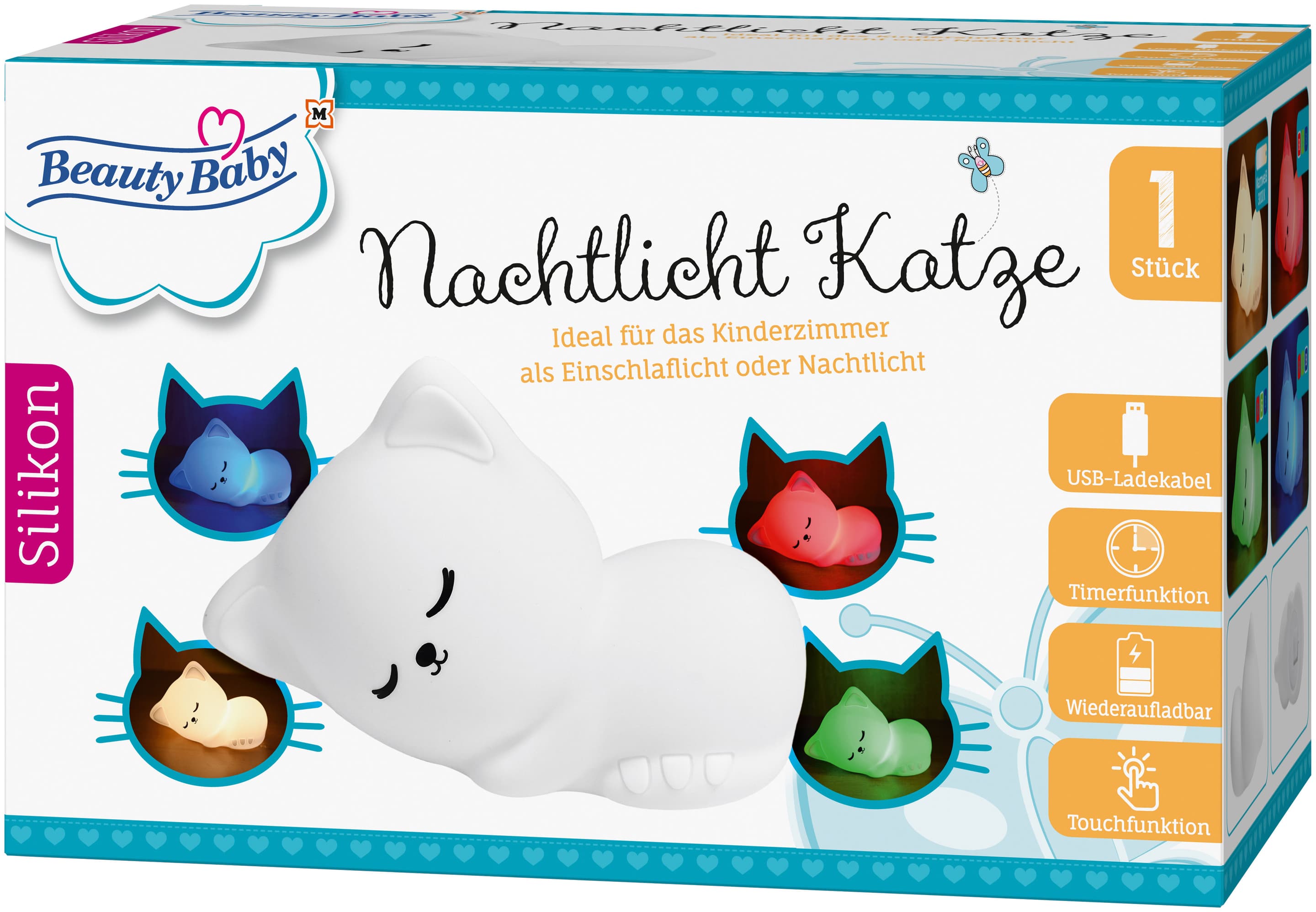 Beauty Baby LED Nachtlicht Katze