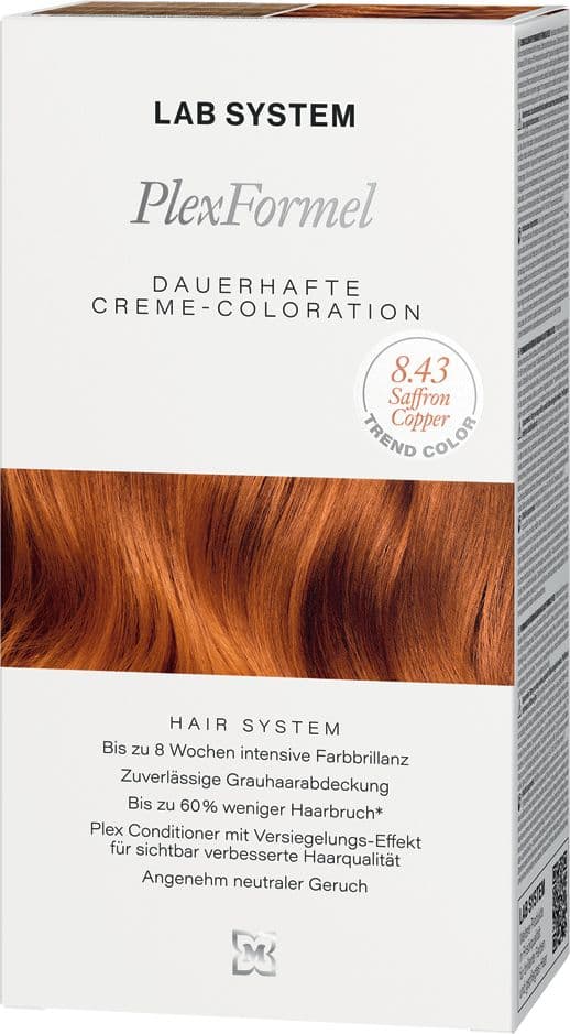 LAB SYSTEM PlexFormel Dauerhafte Creme-Coloration