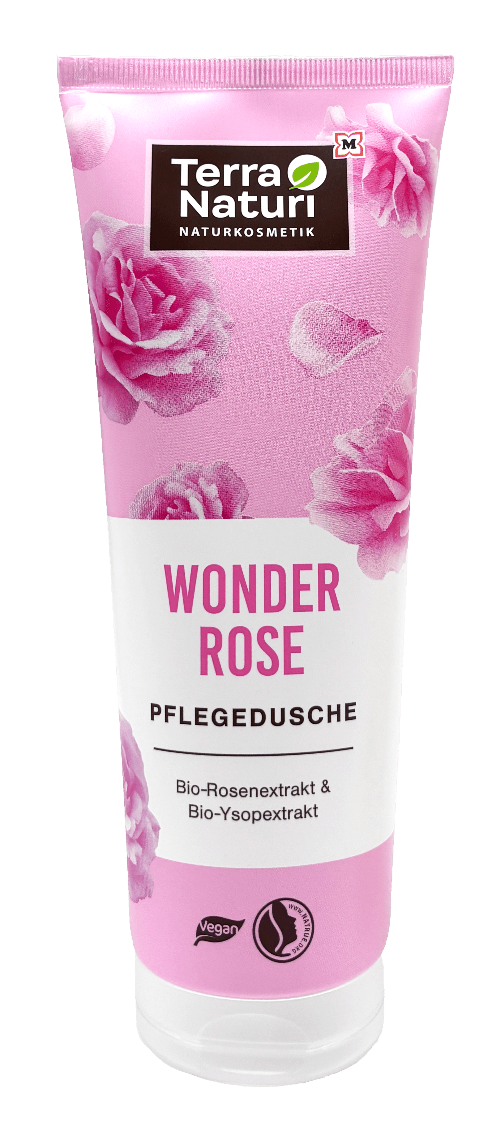Terra Naturi Wonder Rose Pflegedusche Bio-Rosenextrakt & Bio-Ysopextrakt 
