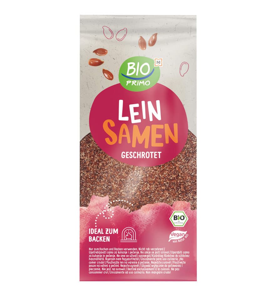 BIO PRIMO Bio Leinsamen geschrotet