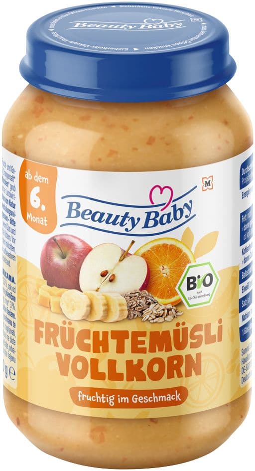 Beauty Baby Bio Früchtemüsli Vollkorn