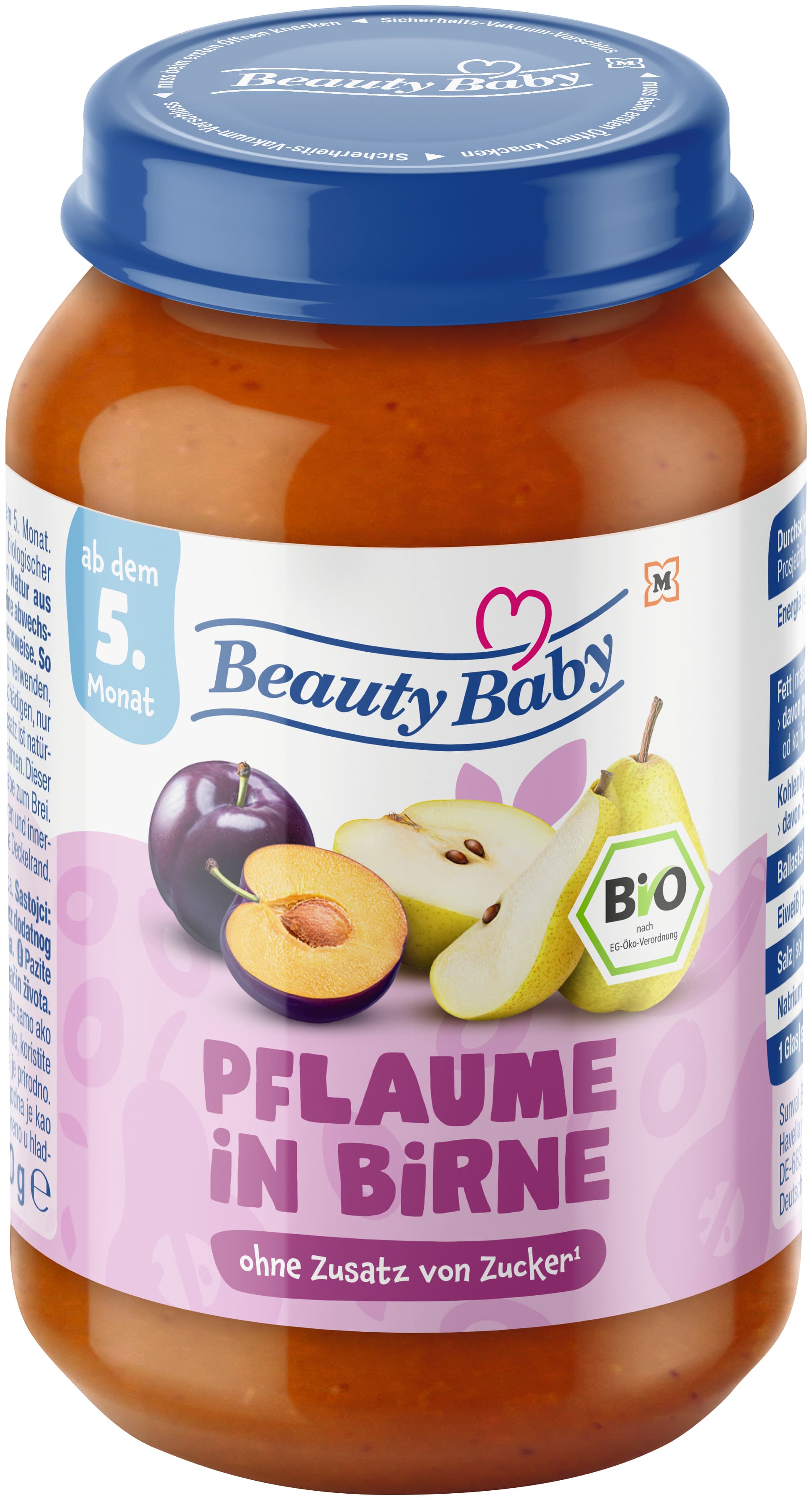 Beauty Baby Bio Pflaume in Birne