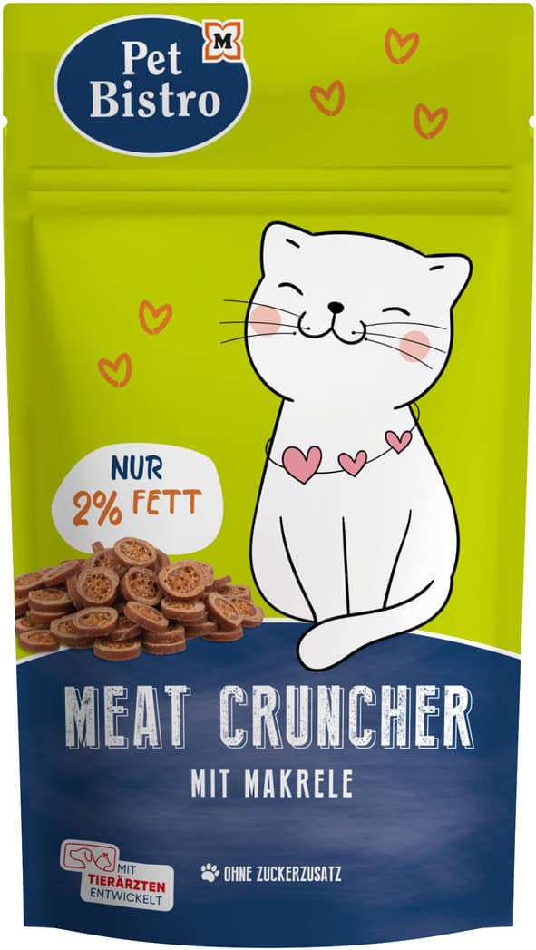 Pet Bistro Katzensnack Meat Cruncher mit Makrele