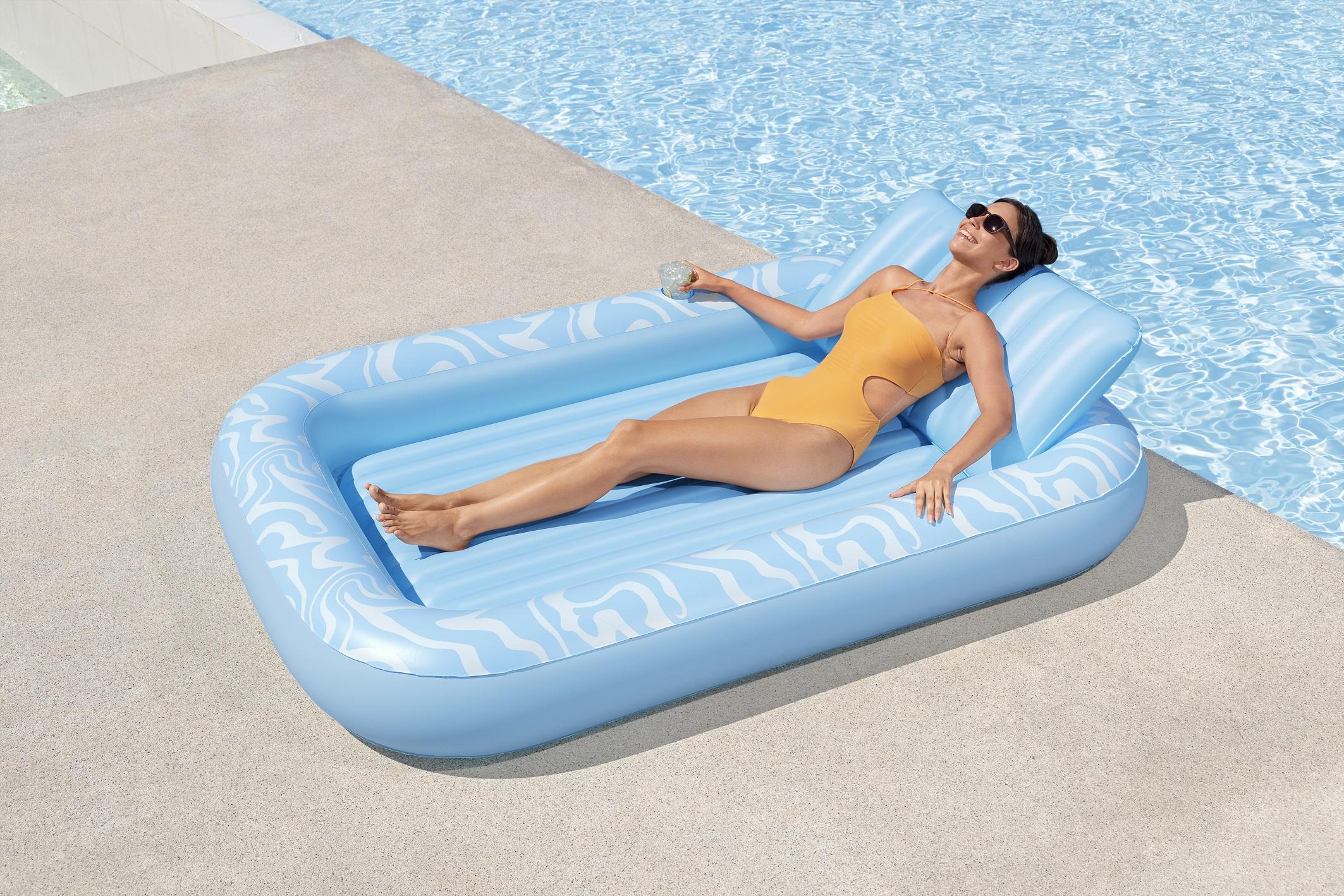 Produktbild Bestway® Sonnenliege Sun Kissed™ 203 x 137 x 25,5 cm  7 von 12