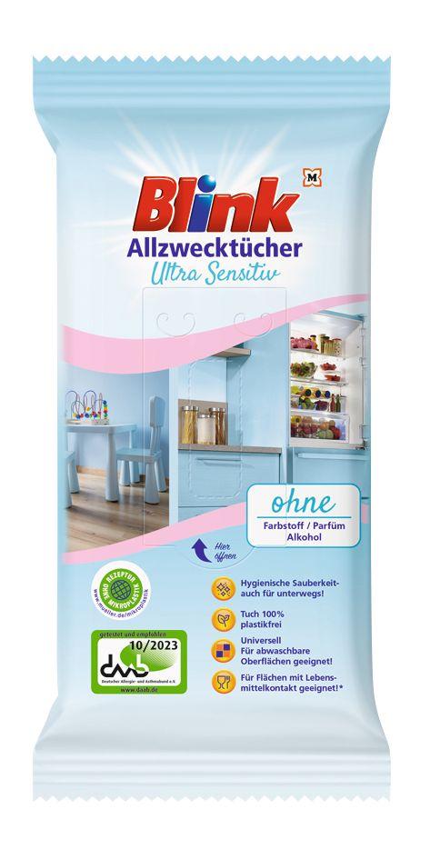 Blink Allzwecktücher Ultra Sensitiv