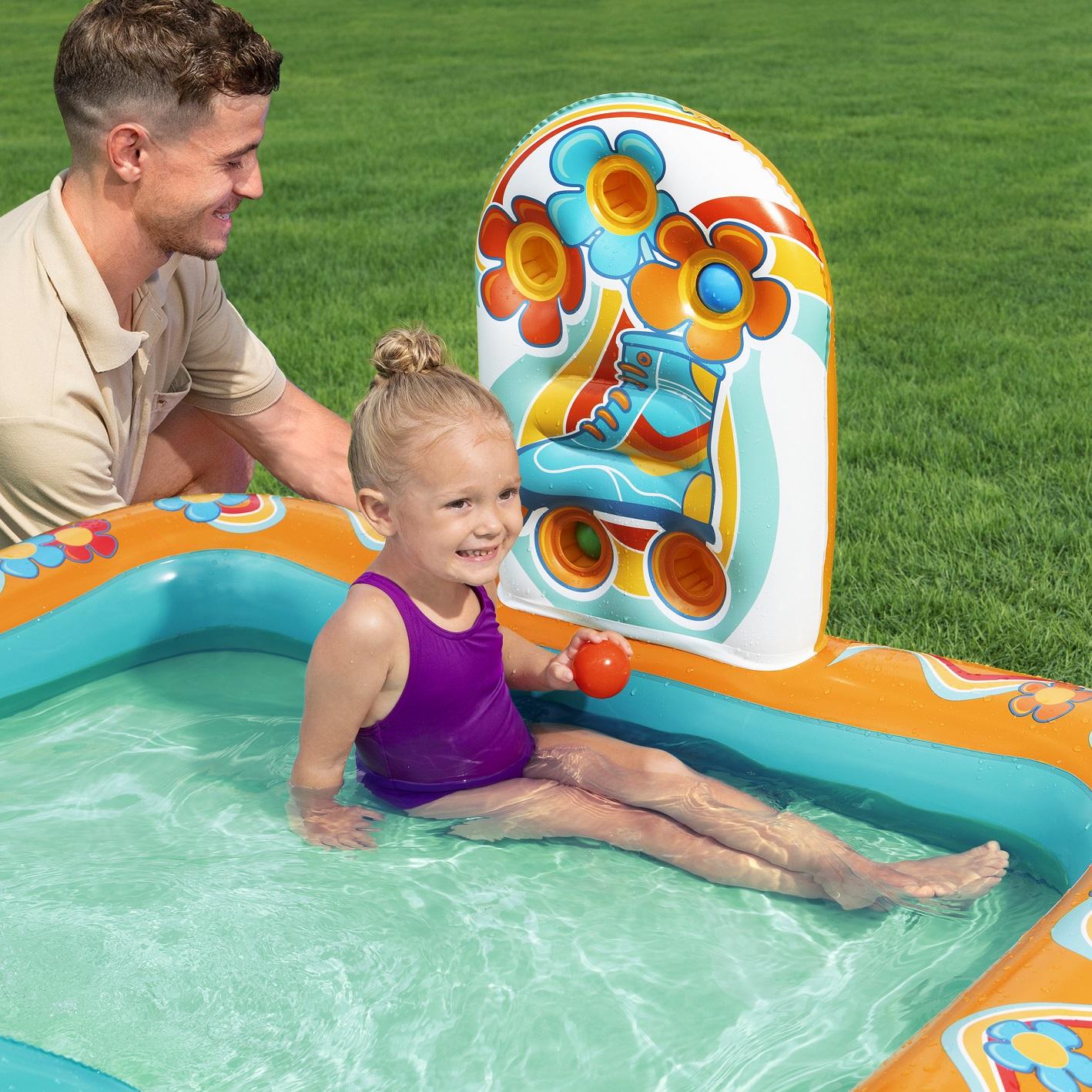 Produktbild Bestway® Wasserspielcenter Retro Groove™ 193 x 152 x 74 cm  11 von 12
