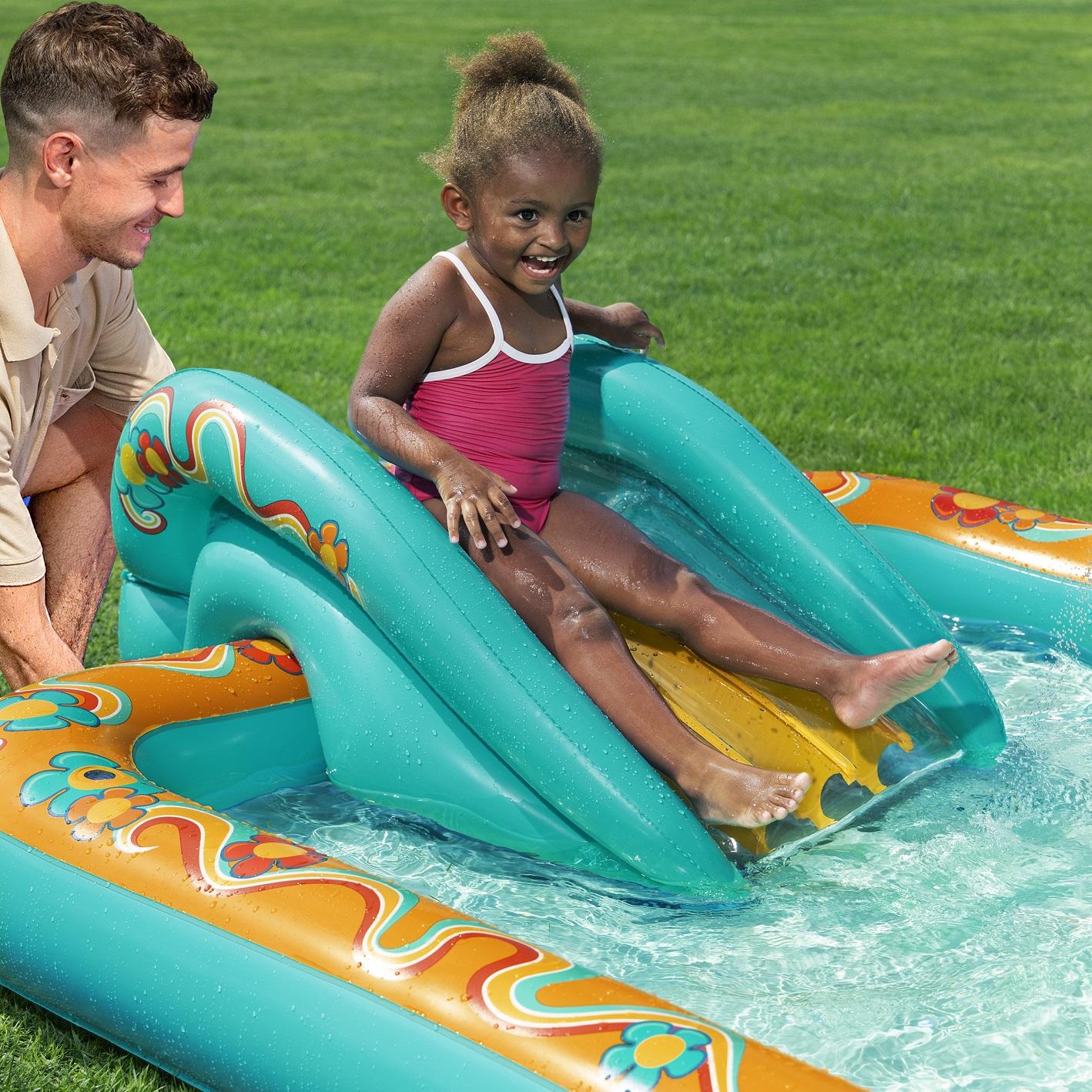 Produktbild Bestway® Wasserspielcenter Retro Groove™ 193 x 152 x 74 cm  10 von 12