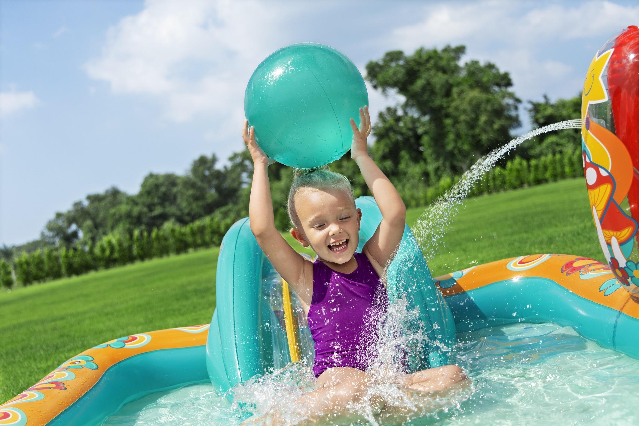 Produktbild Bestway® Wasserspielcenter Retro Groove™ 193 x 152 x 74 cm  6 von 12