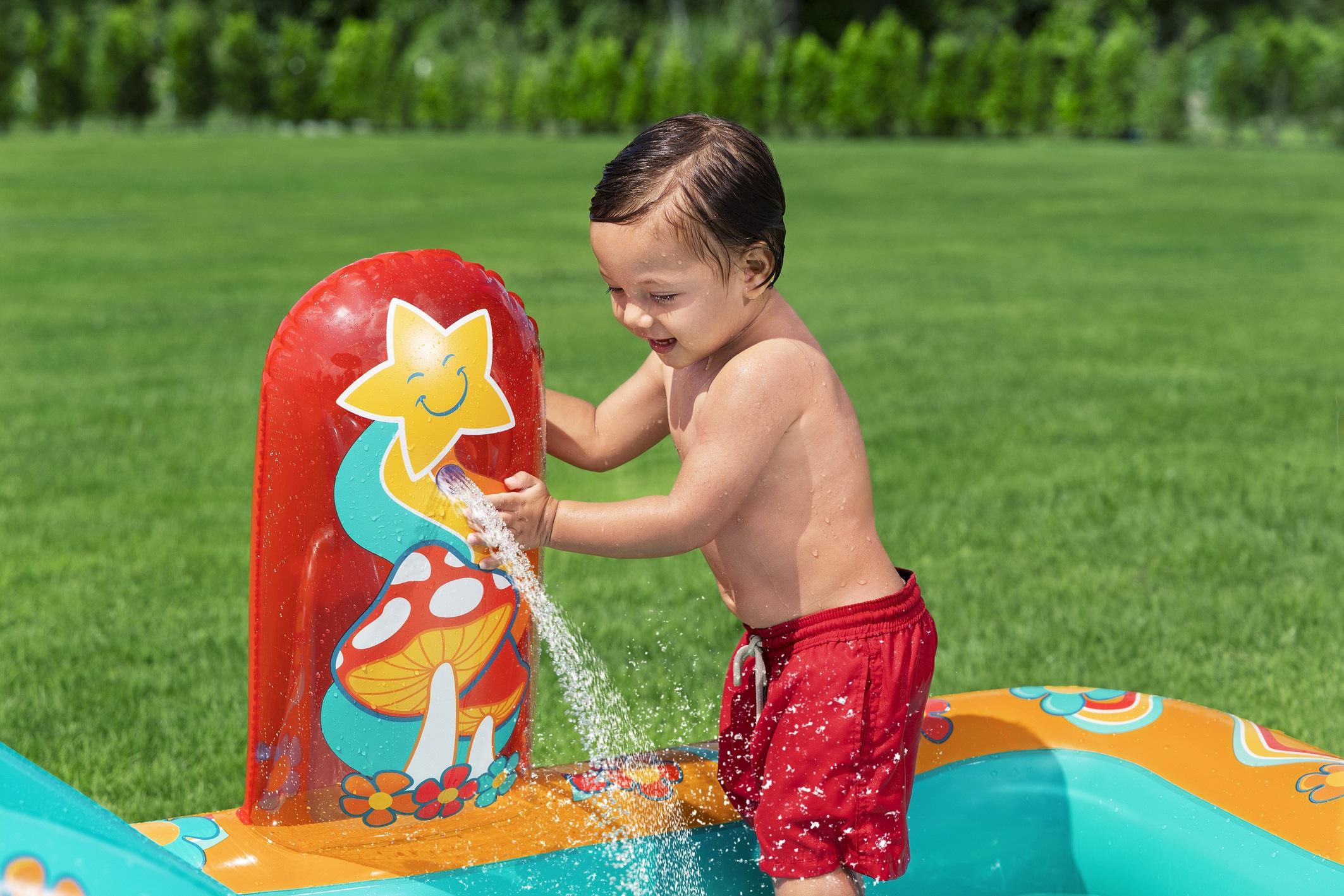 Produktbild Bestway® Wasserspielcenter Retro Groove™ 193 x 152 x 74 cm  5 von 12
