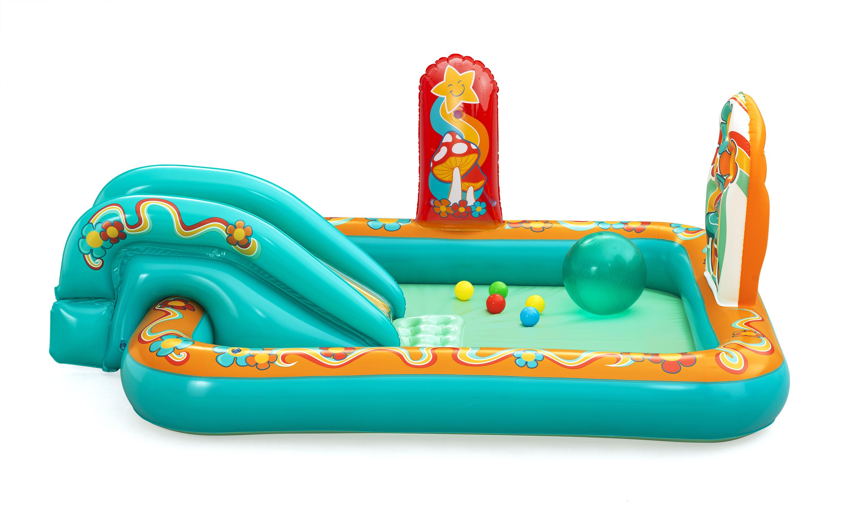 Produktbild Bestway® Wasserspielcenter Retro Groove™ 193 x 152 x 74 cm  3 von 12
