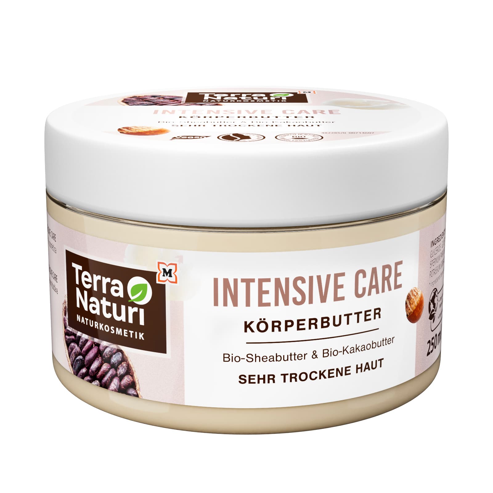 Terra Naturi Intensive Care Körperbutter Bio-Sheabutter & Bio-Kakaobutter