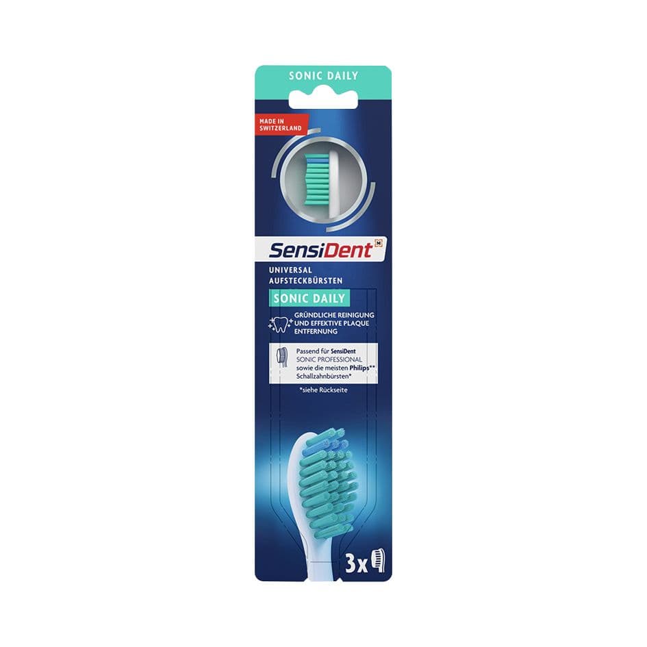 SensiDent Aufsteckbürsten Sonic Daily