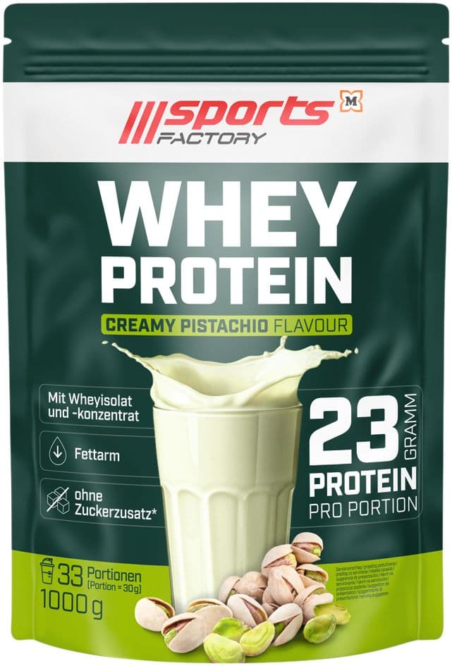 SPORTS FACTORY Whey Protein Creamy Pistachio