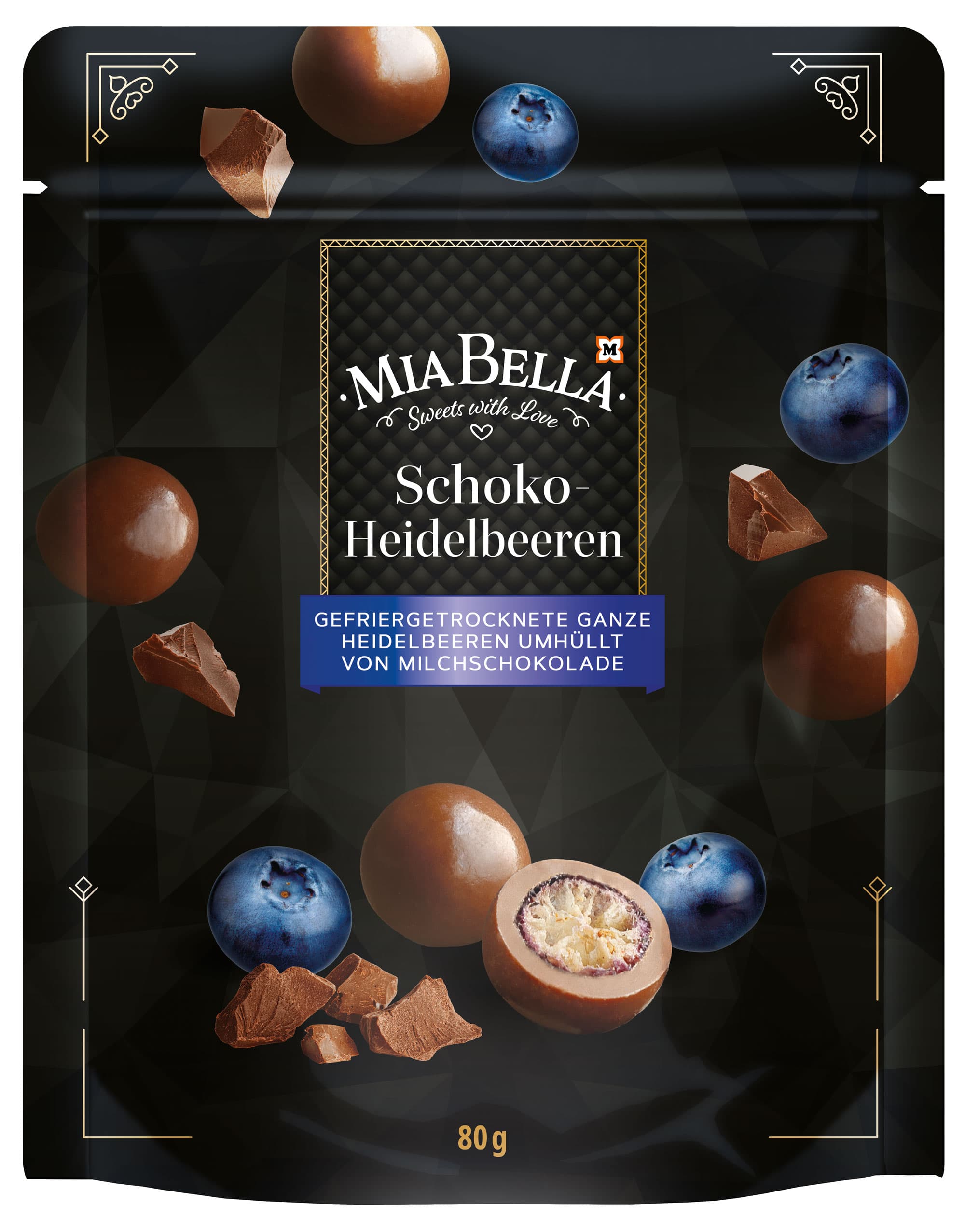 MIA BELLA Schoko Blaubeeren