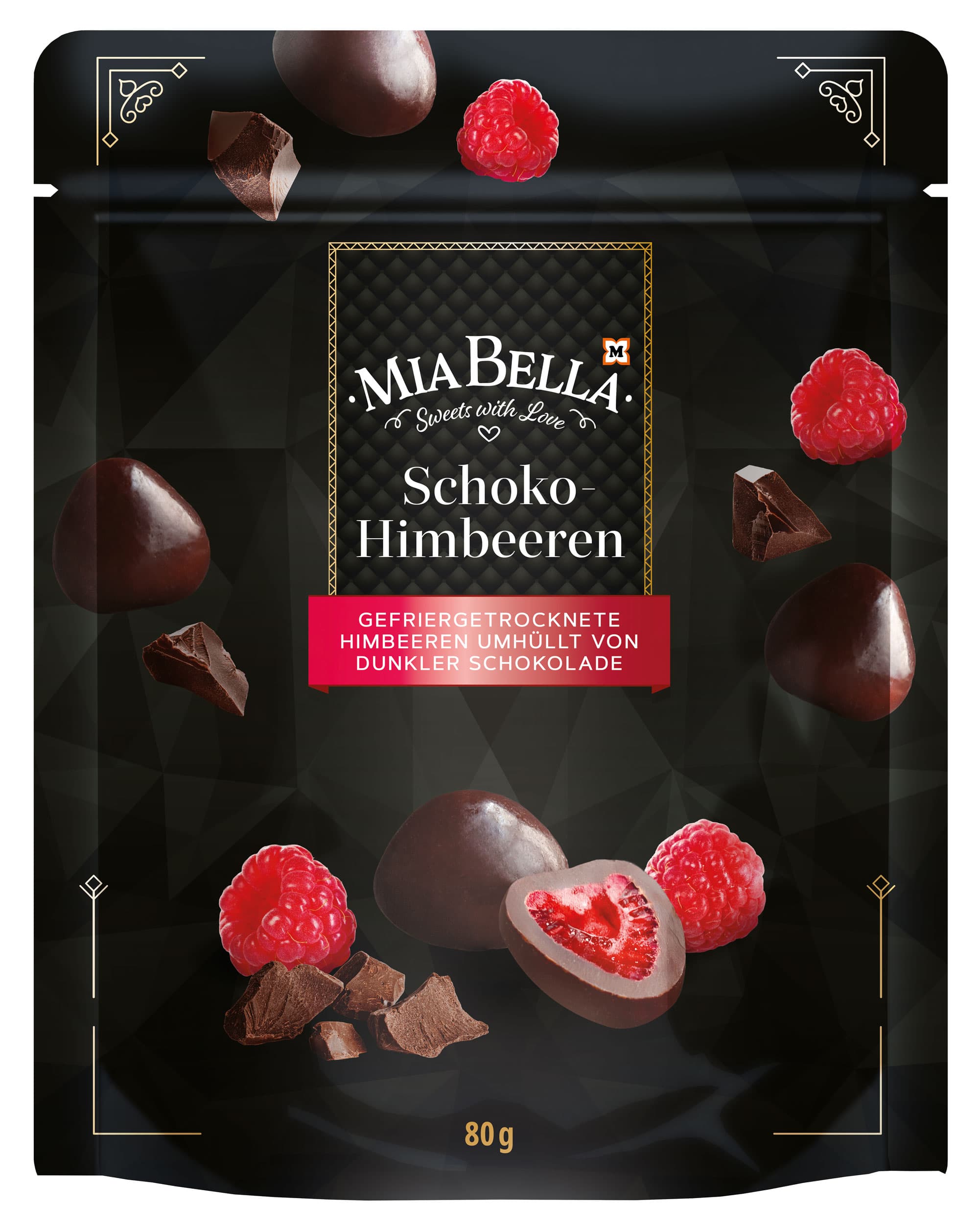 MIA BELLA Schoko Himbeeren