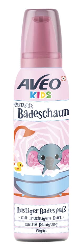 AVEO Kids Formstabiler Badeschaum Rosa