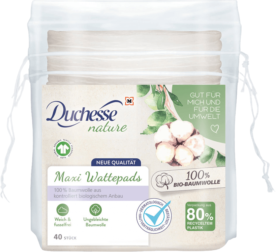 Duchesse nature Wattepads Maxi