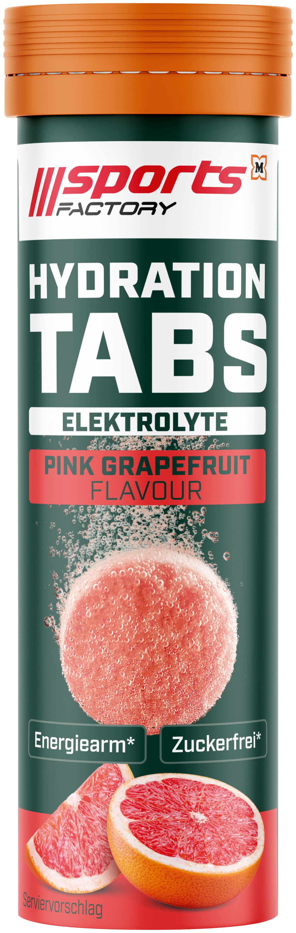 SPORTS FACTORY Hydration Tabs Grapefruit