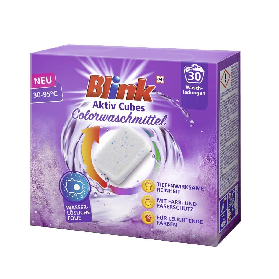 Blink Active Cubes Colorwaschmittel