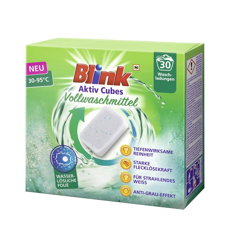Blink Active Cubes Vollwaschmittel