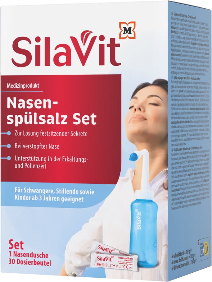 SilaVit Nasenspülsalz Set