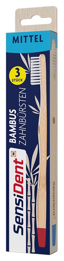 SensiDent Zahnbürste Bambus