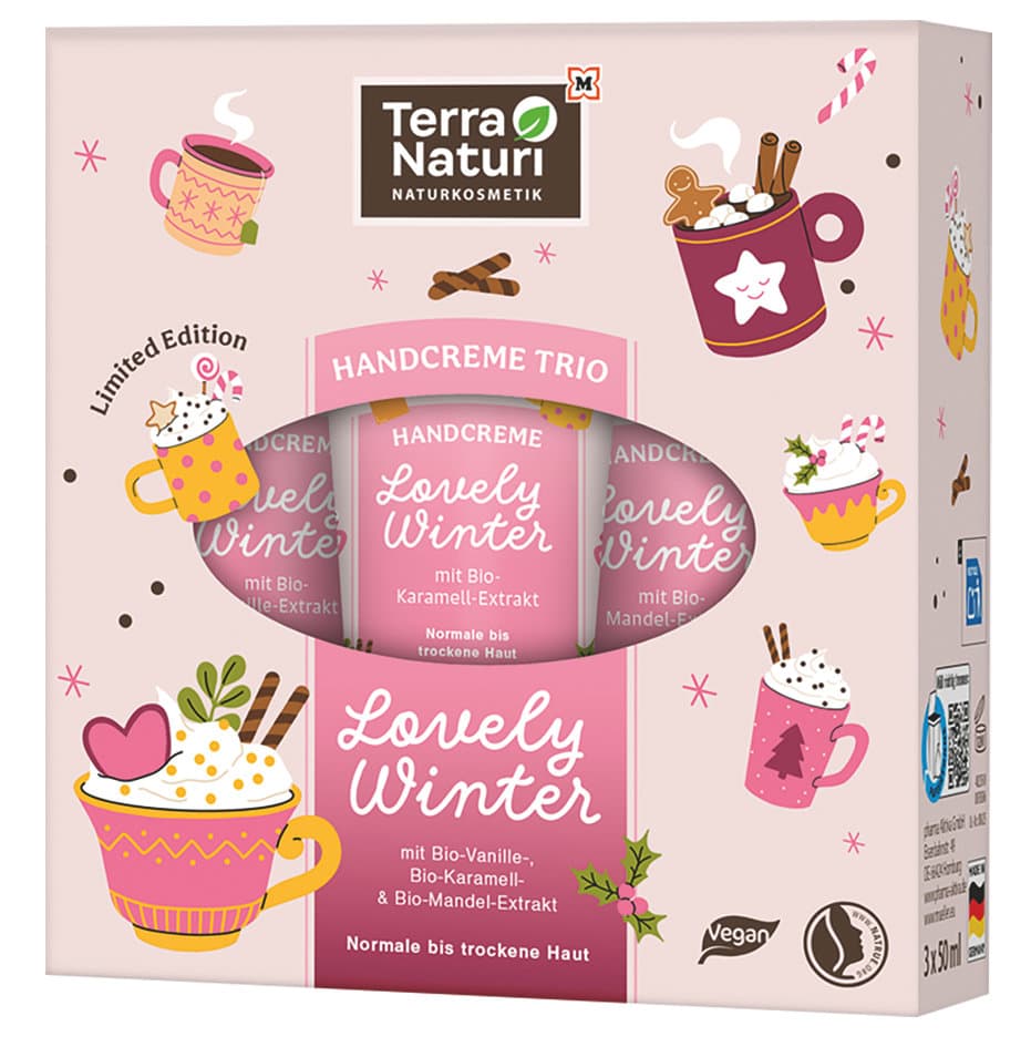 Terra Naturi Handcreme Trio Lovely Winter Geschenkpackung