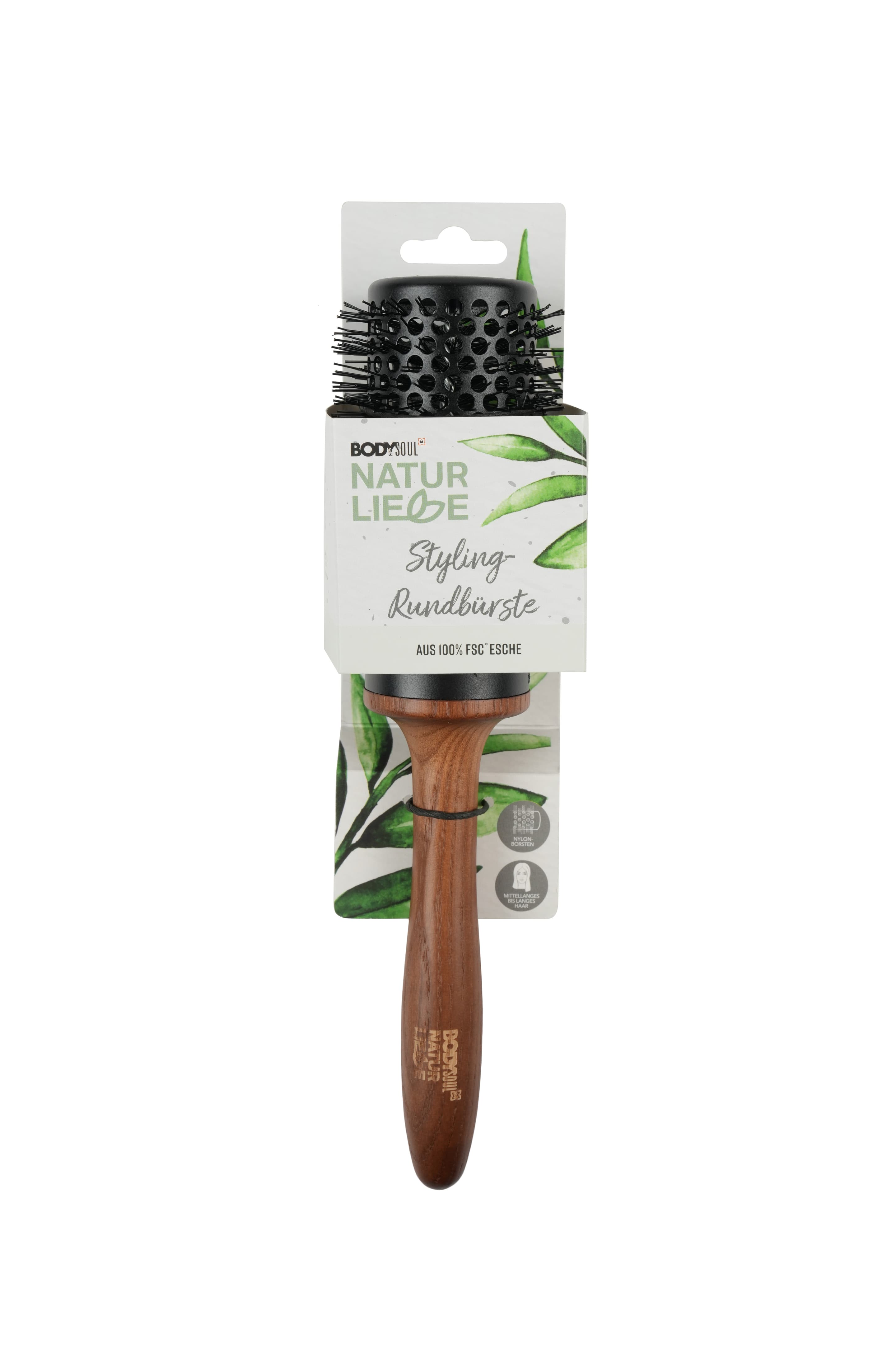BODY&SOUL Styling-Rundbürste Esche
