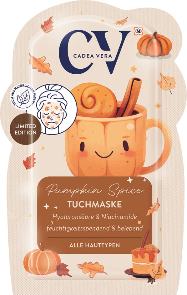 CV Pumpkin Spice Tuchmaske
