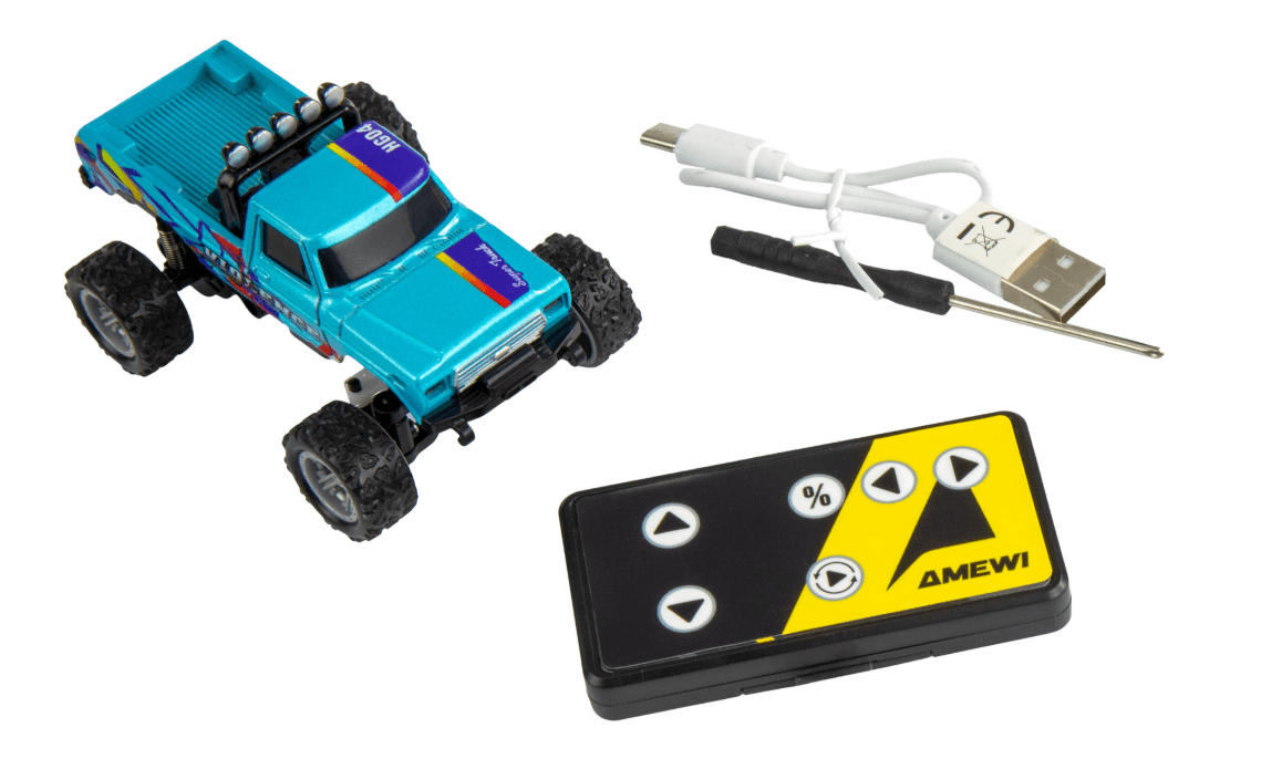 Produktbild Amewi RC-Monstertruck Die Cast 1:64 RTR blau 2 von 7